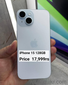 APPLE iPhone 15 128GB, Under Brand Warranty with Bill Box Available ...