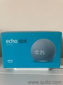 Amazon Echo Dot with Clock (4th Generation)(3)