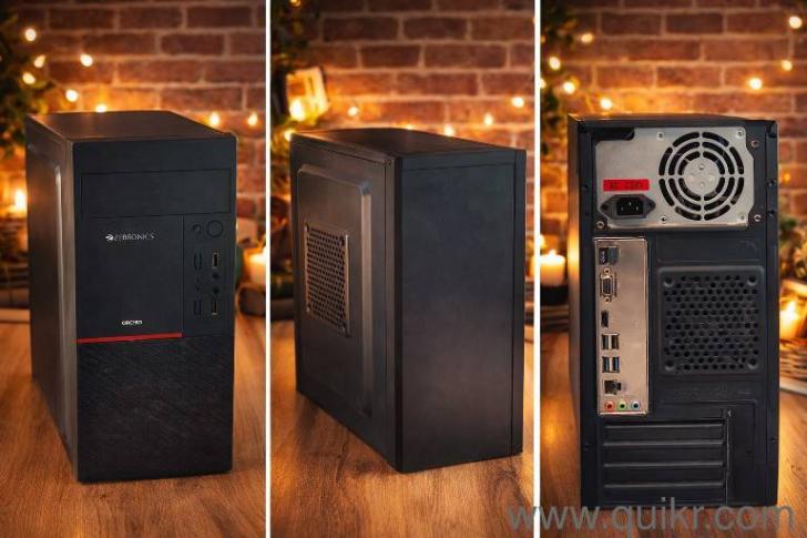 Zebronics Desktop Computer Set, Full Setup,Good Condition,Study & Work.(3)