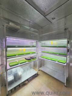 Microgreens Rack Complete Setup