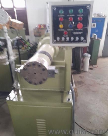 Welding electrode manufacturing machine
