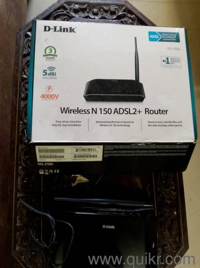 D-Link wireless ADSL2 +Router