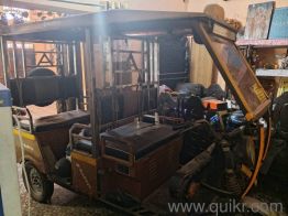 E-rickshaw with new battery fixed price 