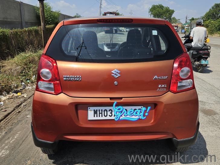Orange 2009 Maruti Suzuki A Star Zxi 74,000 kms driven in Malegaon
