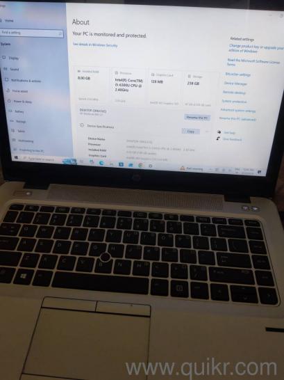 LAPTOP WITH TOUCH SCREEN