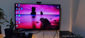 Computer set-up with Free Complementary (LEDlight+Calculator+ WiFiRouter)(1)
