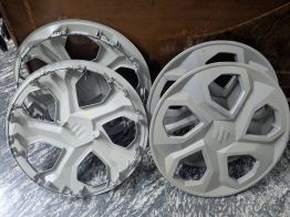 Set of 4 Brand New 16-inch Steel Rims with Wheel covers -Maruti Suzuki