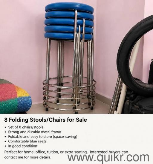 8 stool in good condition