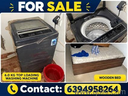 Whirlpool Automatic Washing machine & Storage Engineering board Bed
