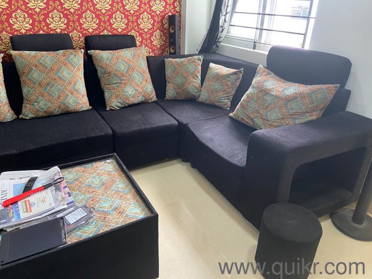 L shaped sofa for sale with cushions Chennai Quikr