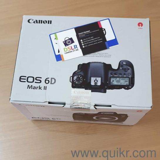 All Canon imported Cameras Available in offer with dual lenses & full