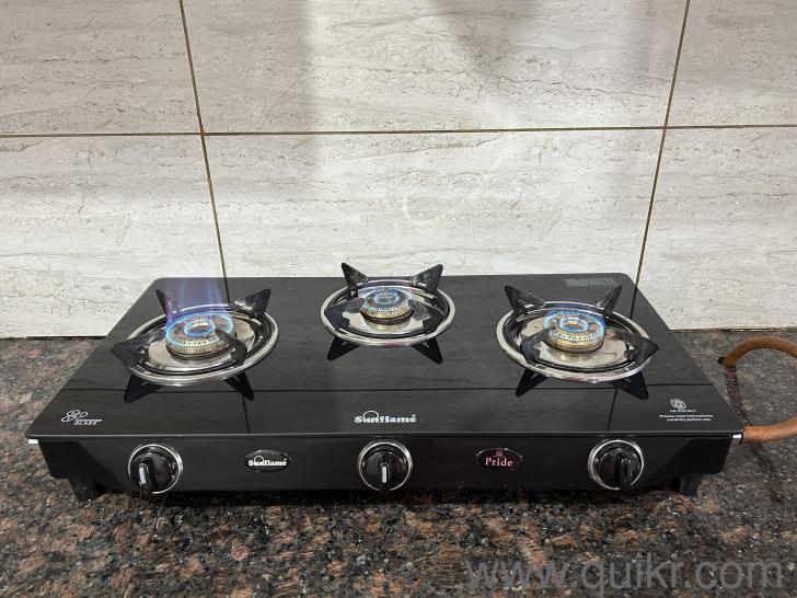 Sunflame 3 burner glass gas stove Bangalore Quikr