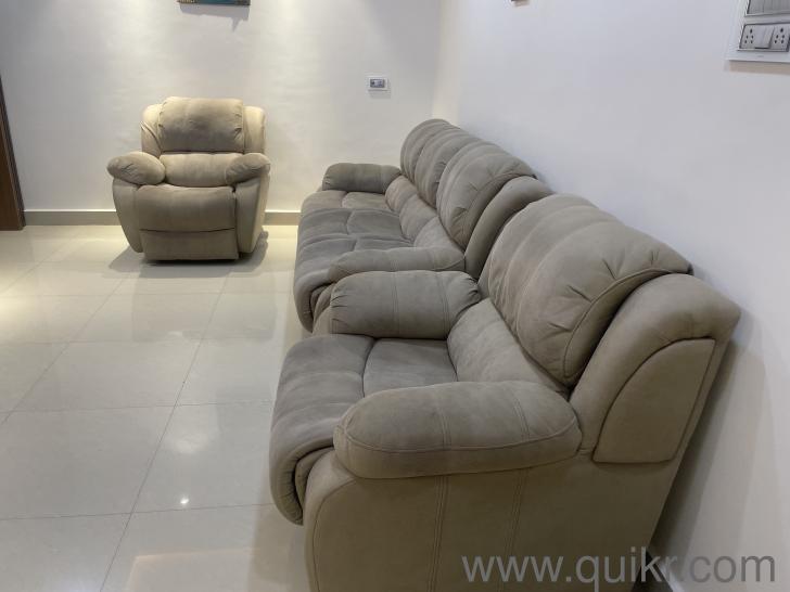 Recliner Sofa Set with premium Italian fabric Hyderabad Quikr