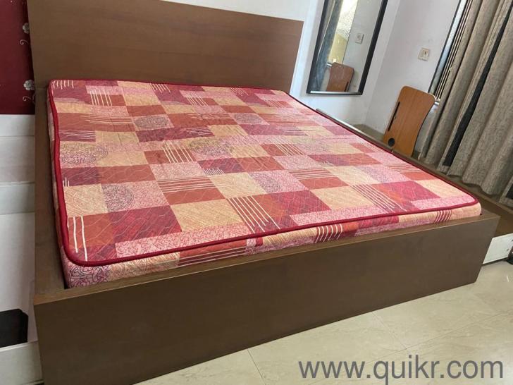 IKEA MALM BED KING SIZE 3 yrs old used with mattress Thane Quikr