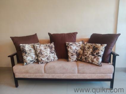 Solid wood sofa set (3 seater+1+1) from Ekbote furnitures | Pune | Quikr