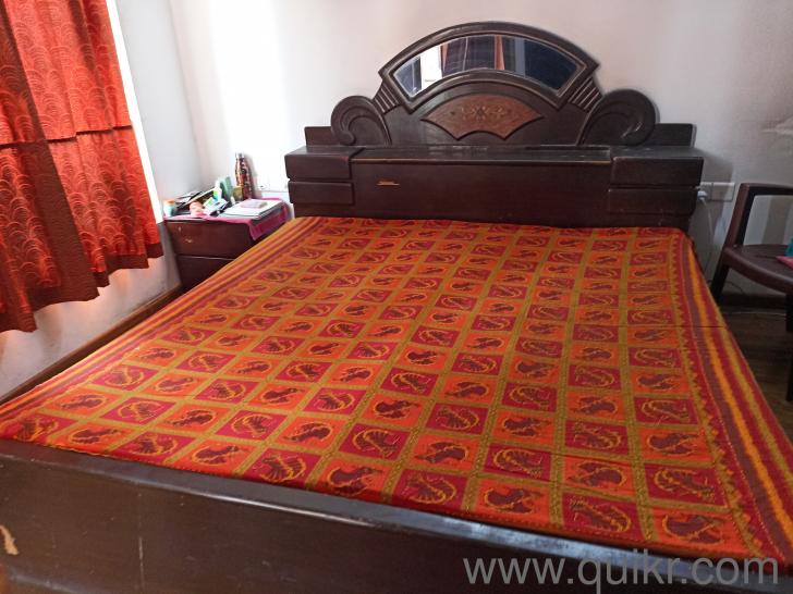 King size double bed with storage boxes & side drawers Mumbai Quikr