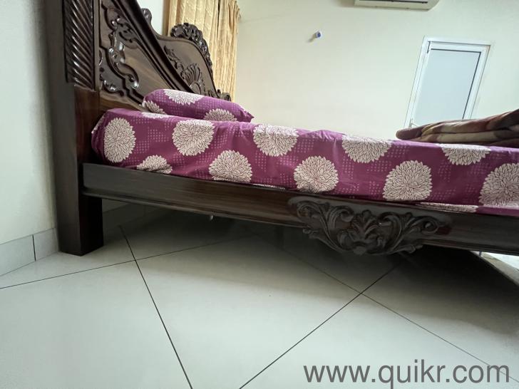 Rose wood cot with bed Bangalore Quikr