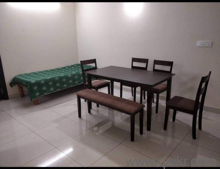 6 seater dining table sparingly used available immediately Bangalore