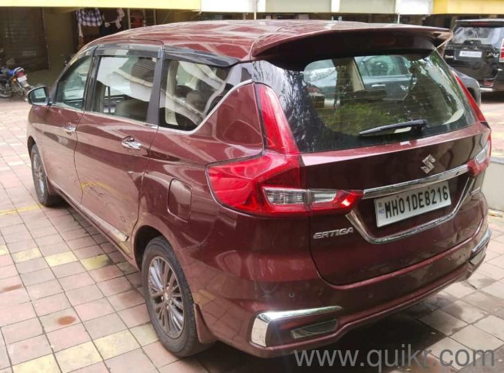 Red 2019 Maruti Suzuki Ertiga ZXI SMART HYBRID AT 90,000 kms driven in
