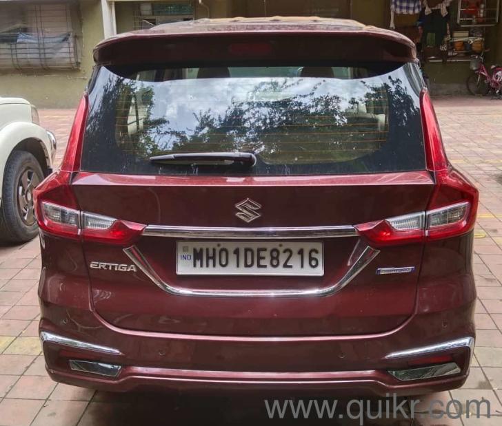 Red 2019 Maruti Suzuki Ertiga ZXI SMART HYBRID AT 90,000 kms driven in