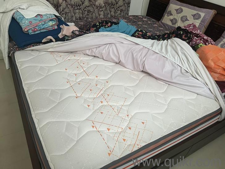 King Size Bed With Mattress and side table Bangalore Quikr