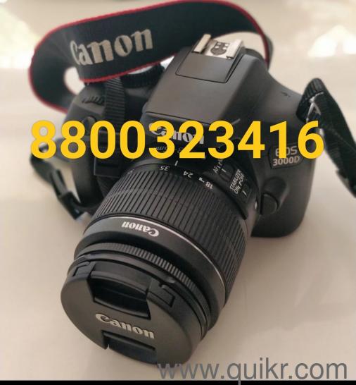 Canon EOS 3000D DSLR Camera 1 Camera Body, 18 55 mm Lens call