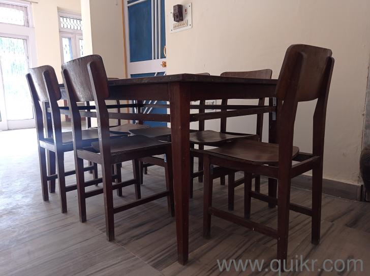 Solid 6 Seater Dining Table 5 foot by 3 foot stable good condition