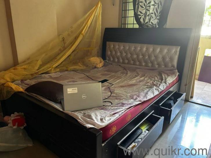Queen Size Bed With Mattress available for sale Hyderabad Quikr