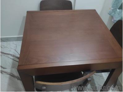 Urban Ladder - Murphy 6 Seater Dining Table in Dark Walnut Finish ...