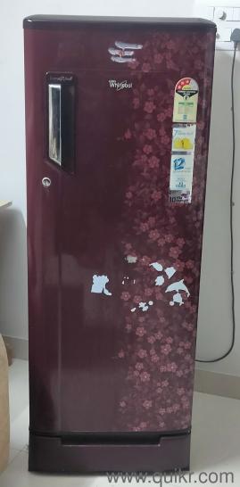 Whirlpool 3 star single door 215ltr fridge in good condition