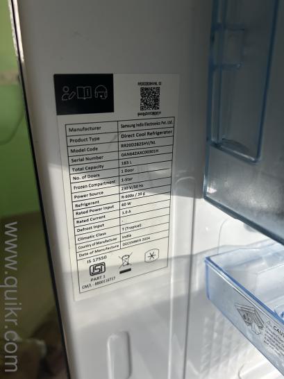 Samsung 183L Direct cool single door 5 star fridge with digital invertor technology(2)