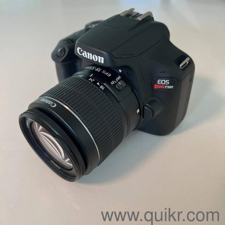 Perfectly new Canon EOS 3000D Digital Camera with full kit and bag with 18-55mm VR lens and warranty