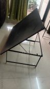 Foldable and tiltable sturdy table. For hobbies, drawing board for artists, engineers or craftmen or dining support to Senior citizens. Size 800 mm X 600 mm X 325mm.(2)