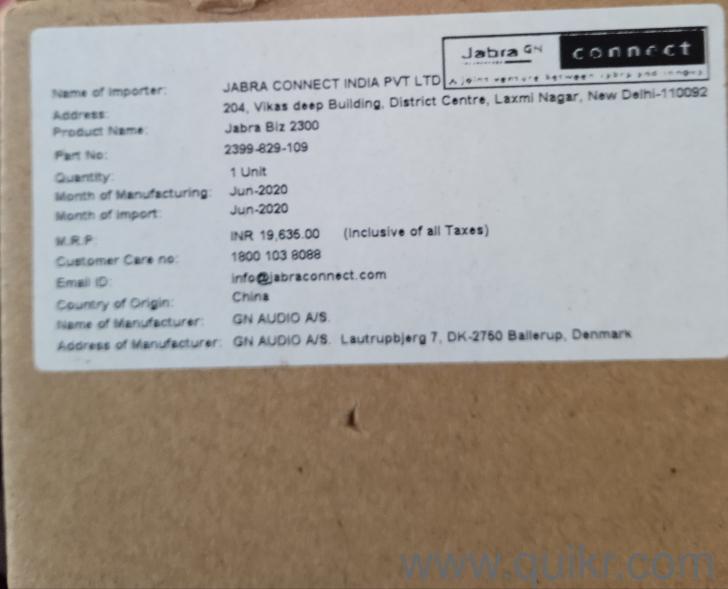 Jibra headset best condition(1)