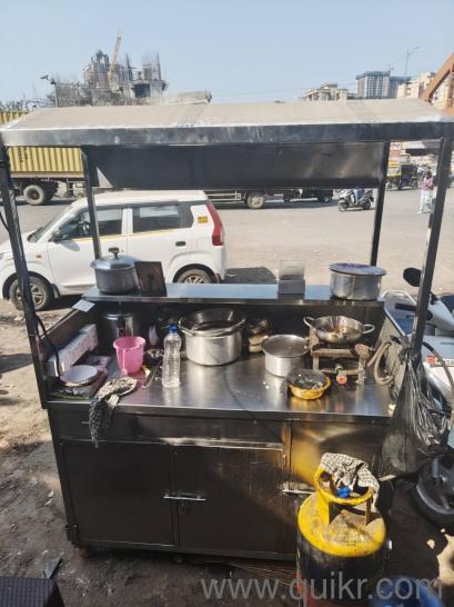 mendu wada stall with gas stove and batla plus grinder(2)