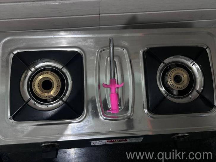 Gas stove with regulator(2)