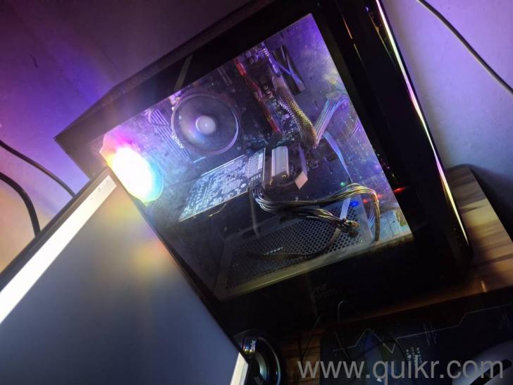 Ryzen 5500 G 8GB XPG 4GB Gigabyte 1650 AOC Monitor all the Parts in under warranty(2)