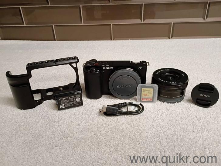 Excellently conditioned Sony ZV-E10 Mirrorless Camera with E PZ 16-50mm F3.5-5.6 OSS II Interchangeable Lens, Complete Accessories and Warranty.