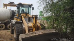 3.5 ton Used Wheel loader With side tilt bucket attachment(4)