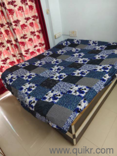 For sale- 2 double beds, 1 fridge, 1 dressing table & 1 side table