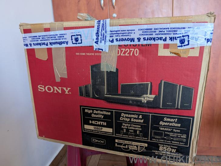 Sony 5.1 home theatre system barely used and in excellent condition for sale