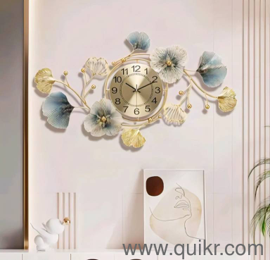 Elegant 3D Flower Wall Clock with Free Shipping.(1)