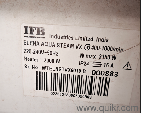 IFB 6 Kg Front Load Washing Machine Fully Working(3)