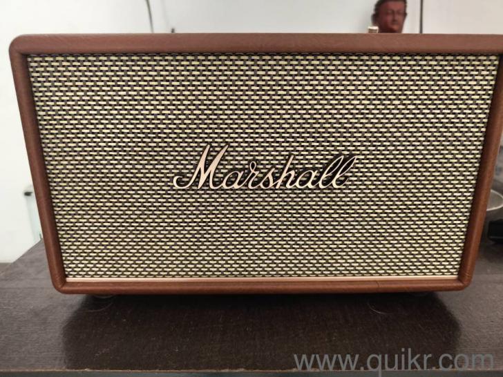 ITS A BRAND NEW WITH BOX MARSHALL ACTON 3 SOUND QUALITY IS VERY GOOD, AND PREMIUM QUALITY