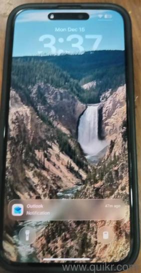 Apple I Phone 15plus Black in Colour with 256GB Ram