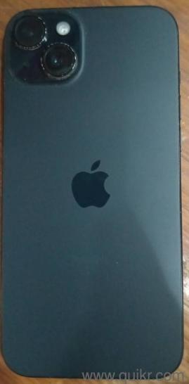 Apple I Phone 15plus Black in Colour with 256GB Ram(1)