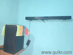 LG 4.1 channel home theatre system with soundbar with warrenty card(2)