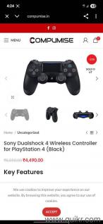 Original Sony PS4 DualShock 4 Wireless Controller | Genuine Gamepad | Excellent Condition(1)