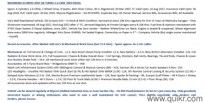 Mahindra Scorpio DX 2.6 Turbo 8 Str - 2007(1)