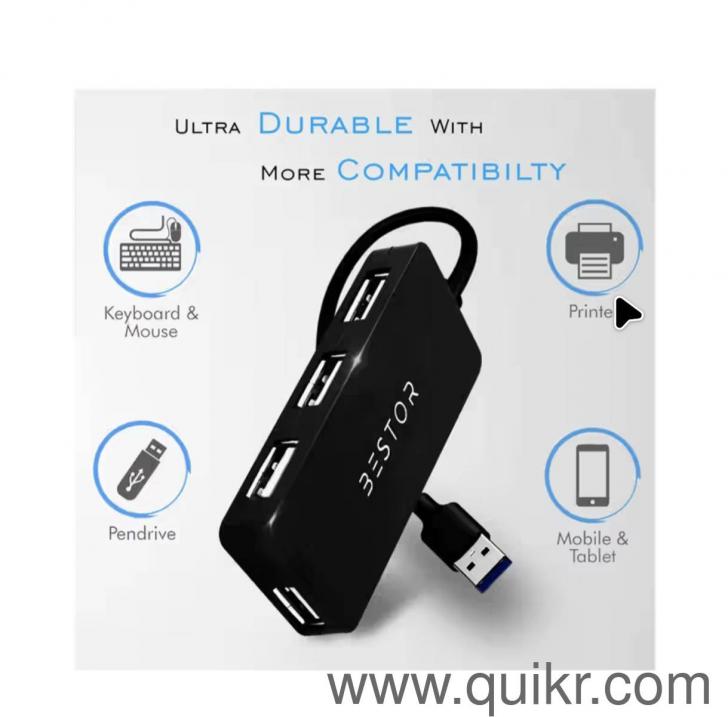 Unused Keyboard + Mouse Combo | 4-Port USB Hub | Complete Set @ 999(3)